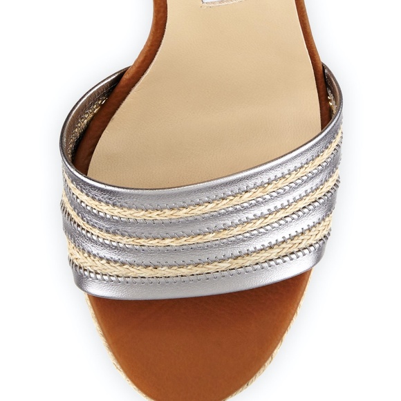 Jimmy choo Mayje 130mm Rope-Tie Platform Sandals, - Picture 5 of 8